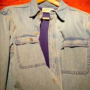 Orvis lined shirt